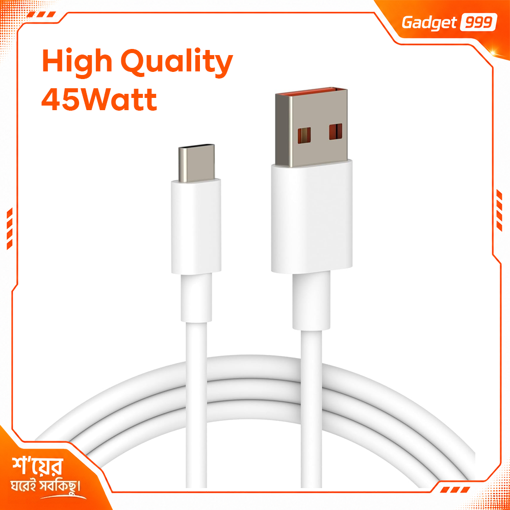 45W High Quality Fast Charging Data Cable